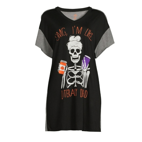 Other - Skeleton women's sleepshirt